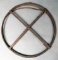 (1) large steel band sewer snake/clean-out, approx. 50'