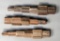Lot of (3) heavy steel pipe extractors for 1/2