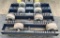(1) set of (4) very large steel tank rollers for 6