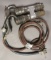 (2) Chicago Pneumatic 20 lb. air hammers, both with swivel whip lines