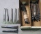 Lot of approx. (31) new and used chisels for air needle sealers