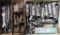 Lot of air die grinder parts - wrenches, collets, bodies, arbors, veins, et