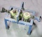 (1) air caddy portable station: Norgren components consists of filter, regu
