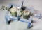 (1) air caddy portable station: Norgren components consists of filter, regu