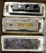 Small cardboard box of (3) PIAB Airline vacuum pumps and replacement parts,