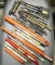 Large lot of approximately (27) hammer drill bits and chisels for the B&D M