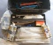 Large grey plastic toolbox of Epoxy Anchor kit consists of (2) dual cartrid