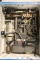 (1) B&D Model #1556 magnetic drill press in custom painted blue wooden/meta