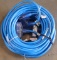 Lot of (3) NEW from box 50' each blue 12-3 extension cords