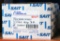(1) box of (20) new Sait straight mandrel abrasive flap wheels - 3
