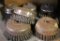 Lot of (6) wire cup wheels, 3-4