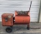 Muller 7 cu. Ft. heavy duty electric bucket/paddle mixer on trailer