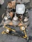 Large lot of approximately 9 aluminum body 1500-watt electric stadium light