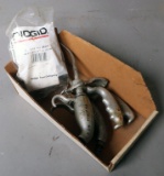 Small cardboard box of Rigid replacement pumps/parts for #418 oilers