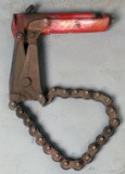 Wheeler hydraulic cast iron chain pipe cutter - up to 8
