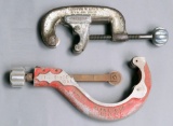 (2) manual pipe cutters: Rigid #30 - 1