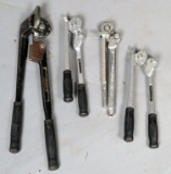 Group of (4) Rigid manual tube benders - 1/4