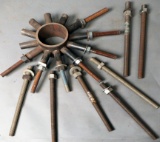 Custom-built steel spider for tank fabrication - rounding