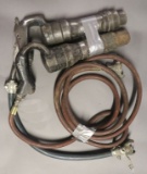 (2) Chicago Pneumatic 20 lb. air hammers, both with swivel whip lines