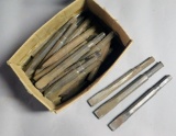 Lot of (27) used spade point bits for 20-30 lb. air hammers