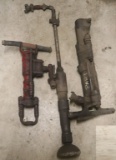 Large lot of chipping and jack hammer parts- body, springs, jaws