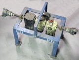 (1) air caddy portable station: Norgren components consists of filter, regu