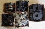 Large lot (pallet) of steel hand grinder guards for 4 1/2