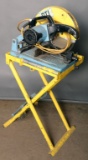 (1) Jepson Eliminator Dry Cutter Model #9314 steel cut-off/chop saw on stee