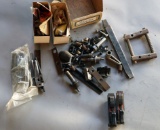 Small box of parts for preceding porta band saws - switches, guides, screws
