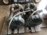 (2) E.G.&G. Rotron Model #DRS7X72 7 1/2 HP large slurry trash pumps with du