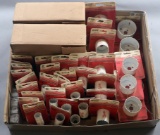 Large lot of NEW in boxes/packages - hole saw bits, approx. (75) 3/4