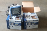 (1) partial box of (3) Regent Halogen 300 watt 'Cool Touch' work lights