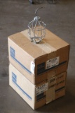 (2) boxes steel trouble/work light lamp guards/cages - (6) in each box for