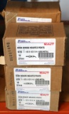 (8) boxes (new) of 10 each Sait resin bonded mounted flat stone grinding he