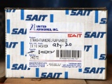 (1) box of (20) new Sait straight mandrel abrasive flap wheels - 3