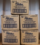 (5) boxes of (5 each) new Weiler 4