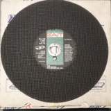 Lot of (10) new in box abrasive masonry cutting blades - 14