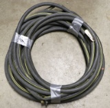 Lot of (5) lengths of water garden hose: (1) 50', (1) 75' and (3) shorter s