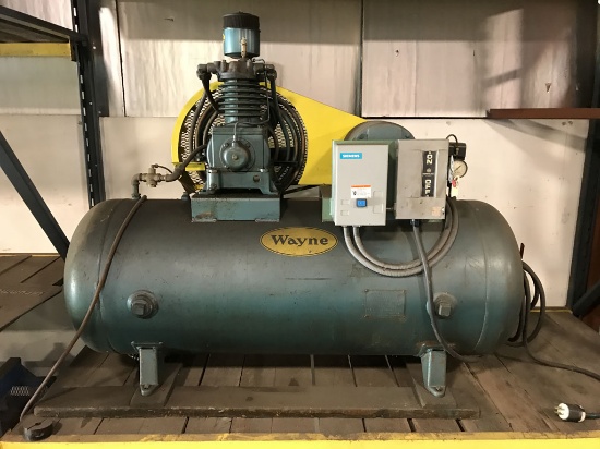 Wayne Model 62012-3H, SHP Horizontal Tank Stationary Shop Air Compressor