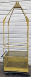 Yellow steel/mesh two-man crane man cage - 28