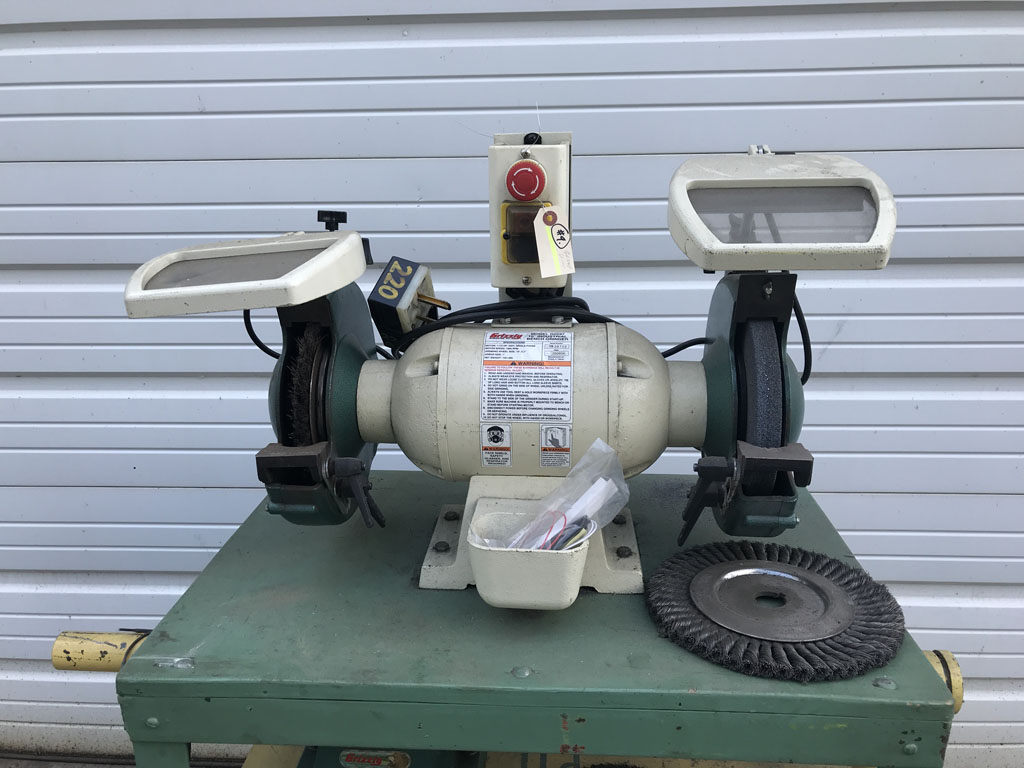 Grizzly Combo Model G0597 G1061z 10 Bench Grinder And Tube End