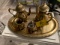 Gold tea set