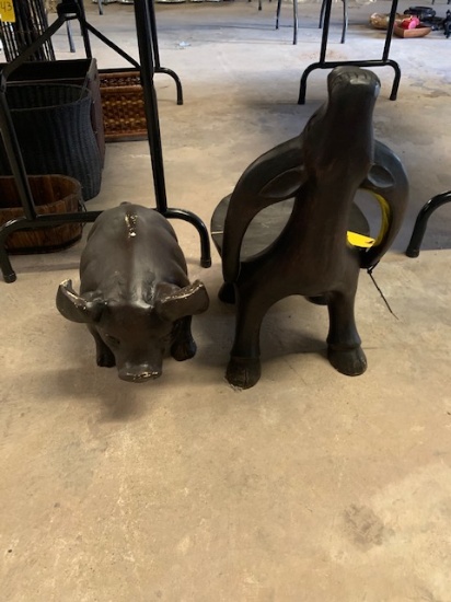 Animal decor pieces