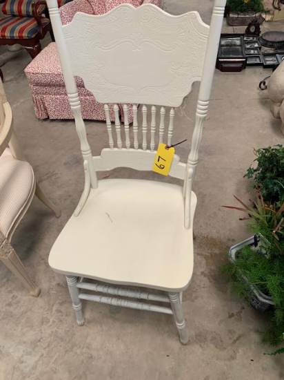 Old wooden chair