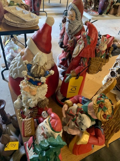 Christmas scene figurines