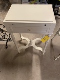 Small white wooden table