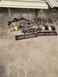 Assorted metal wall decor