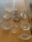 assorted crystal and cut glass pieces