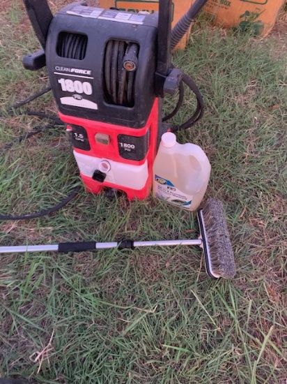 Clean-force electronic pressure washer