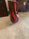 Neat Decorator black & red pitcher